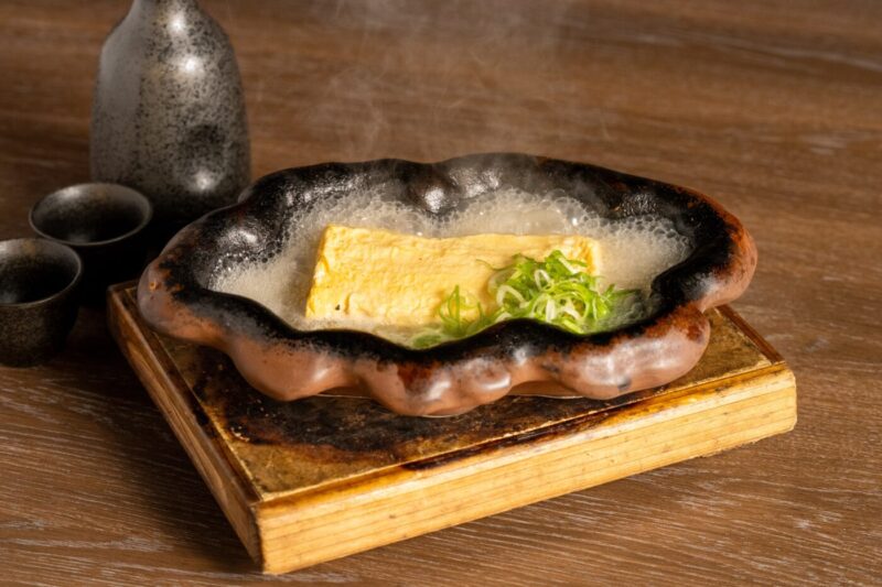 名物！鶏ガラスープで出汁巻